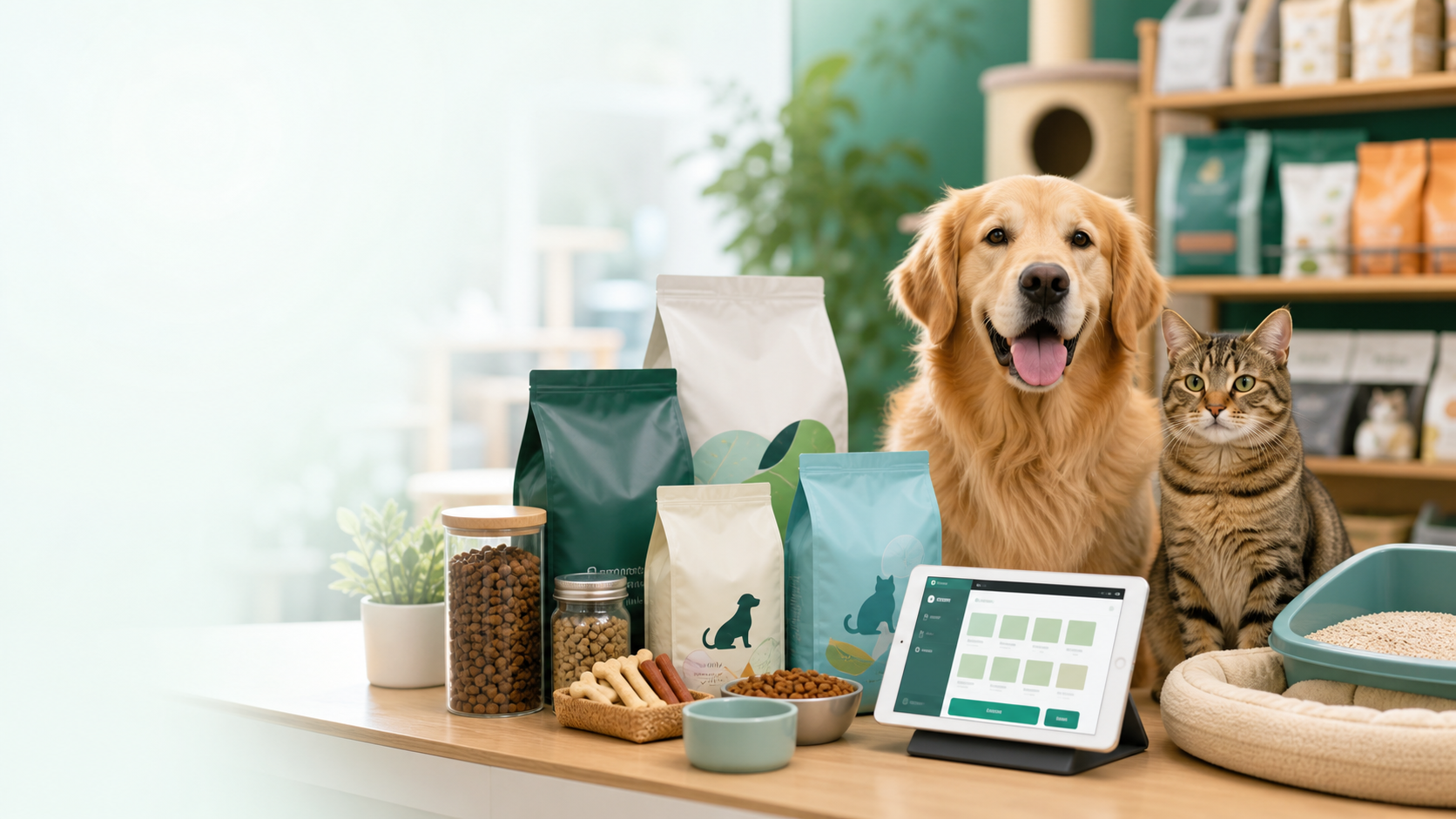 ร้านอาหารสัตว์เลี้ยงพร้อมระบบ POS VelyPOS Pet โดย VelySoft